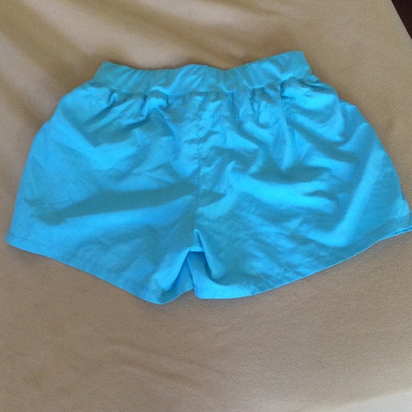 Turquoise Champion Shorts sz M - Picture 2 of 3