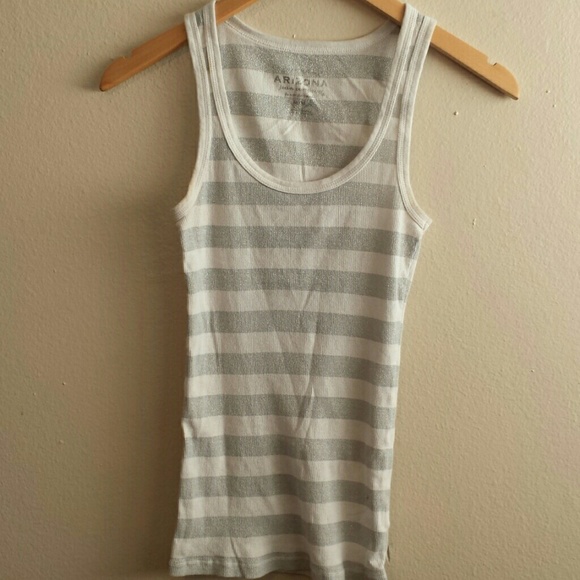 Sparkling grey & white tee