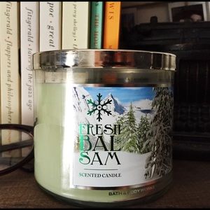 Bath & Body Works 3-wick candle Fresh Balsam