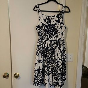 Kate Spade Navy Floral Dress