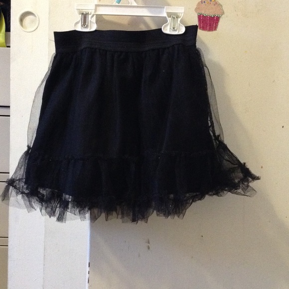 Black sparkly skirt 💖