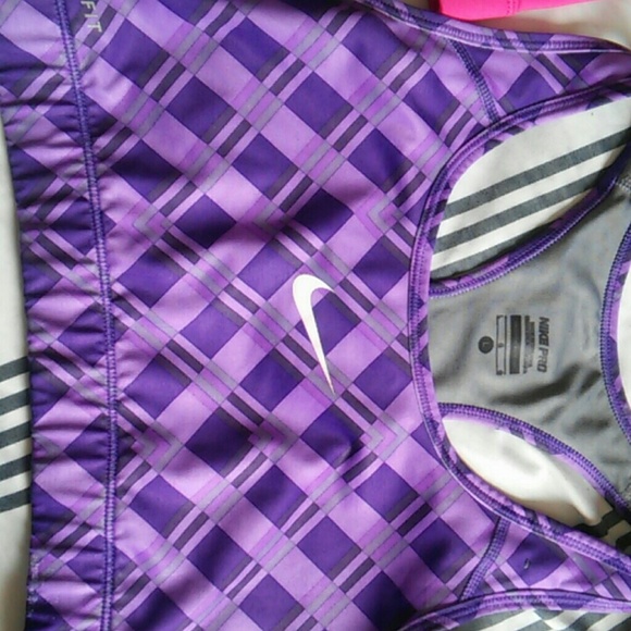Purple Nike Sports Bra