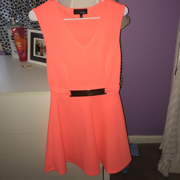 Orange dress