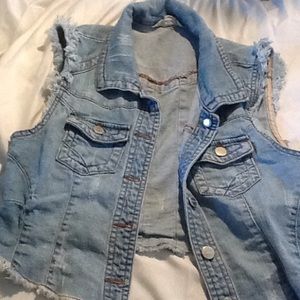 Jean Jacket Vest