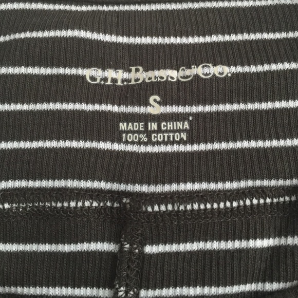 Military and cream striped, long sleeve shirt - Picture 2 of 3