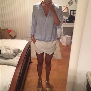 Light blue Zara blouse