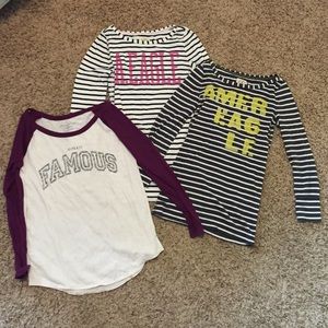 American Eagle long sleeve shirt bundle