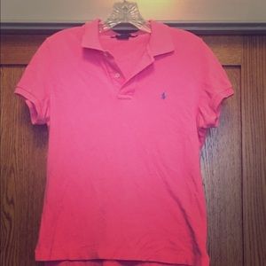 ⬇️Pink skinny Ralph Lauren polo *PRICE DROP