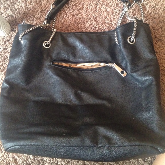 Black and Silver Purse - Picture 2 of 4