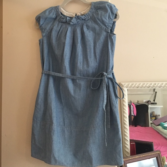 J crew Dresses J Crew Kids Denim Dress Poshmark