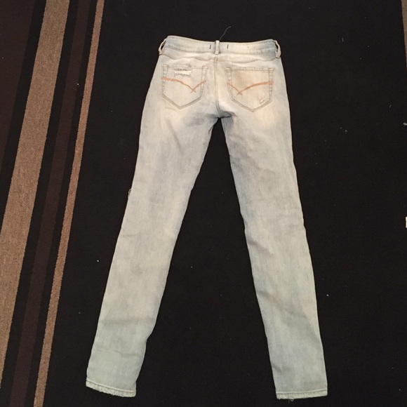 Ripped pac sun skinny jeans