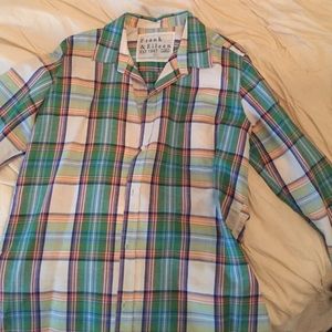 Frank & Eileen pastel checked shirt