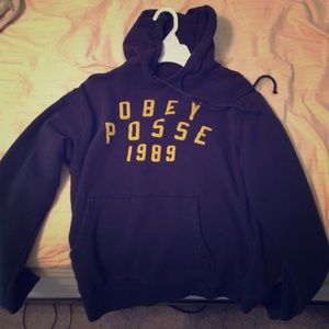 obey small women's sweatshirt