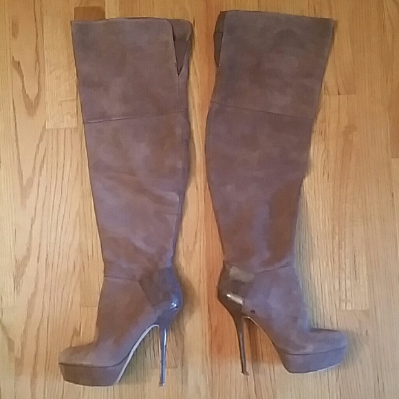 Steve Madden Shoes - Suede thigh high boots