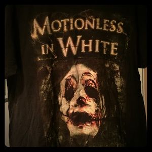 Men's " Motionless in White" Concert T