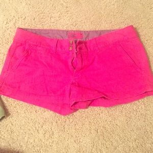 Pink American eagle shorts