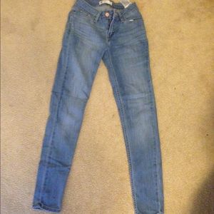 light washed jeans