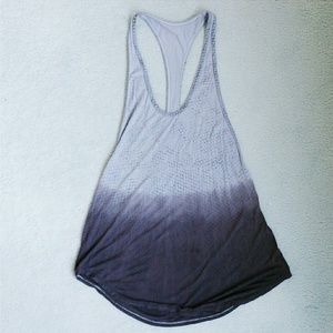 Free People ombre racerback tank top