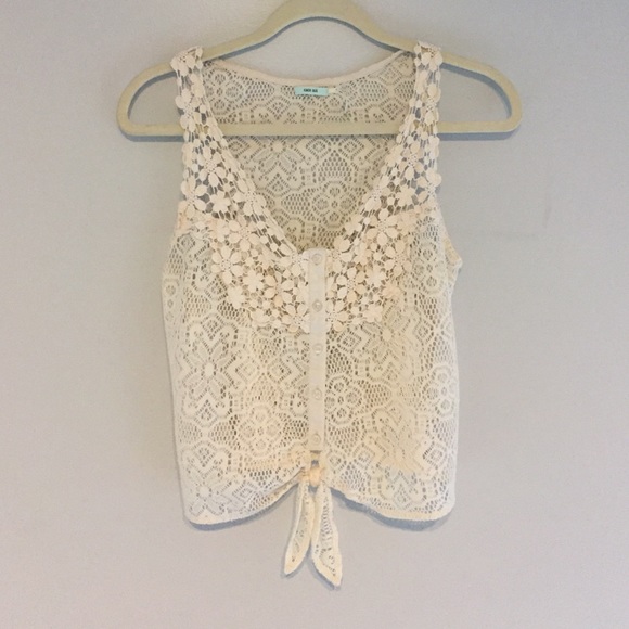 Kimchi Blue Crotchet Top