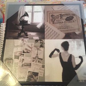 Audrey Hepburn and classic Photo canvas/ frame