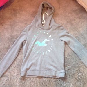 Grey hollister sweater