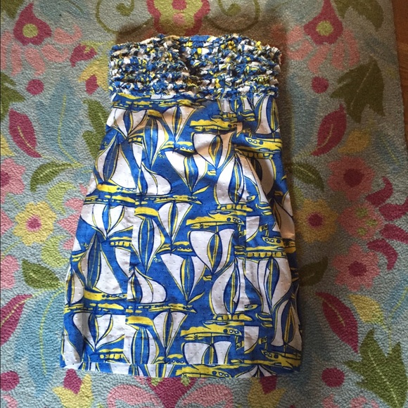 Lilly Pulitzer Sailboat dress, Size 2