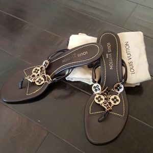 AUTHENTIC LOUIS VUITTON SANDALS
