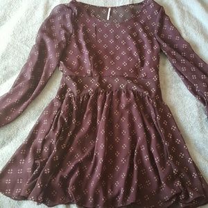 Free People Plum dress