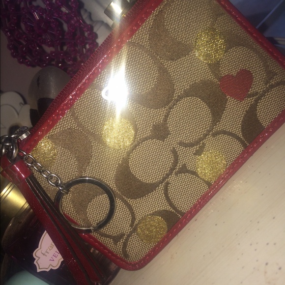 Coach  coin money pouch/ keychain