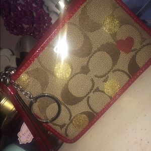 Coach  coin money pouch/ keychain