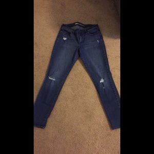 Old Navy Rockstar distressed skinny jeans