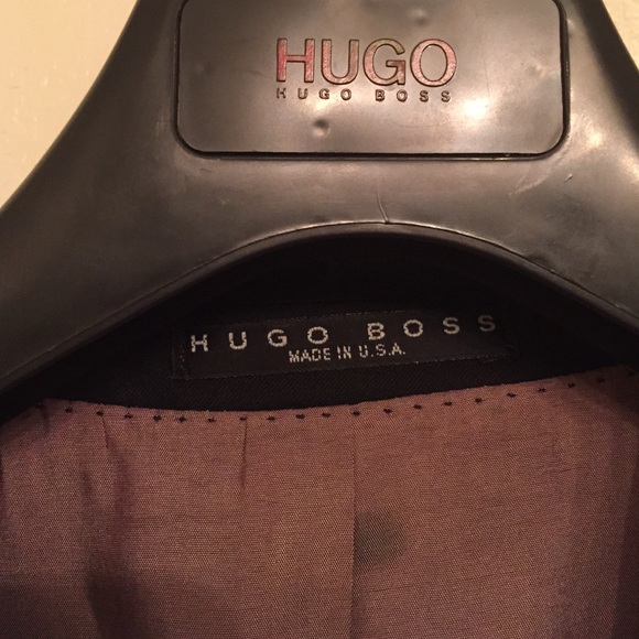 Men's Hugo Boss Suit Jacket Black - Picture 2 of 4