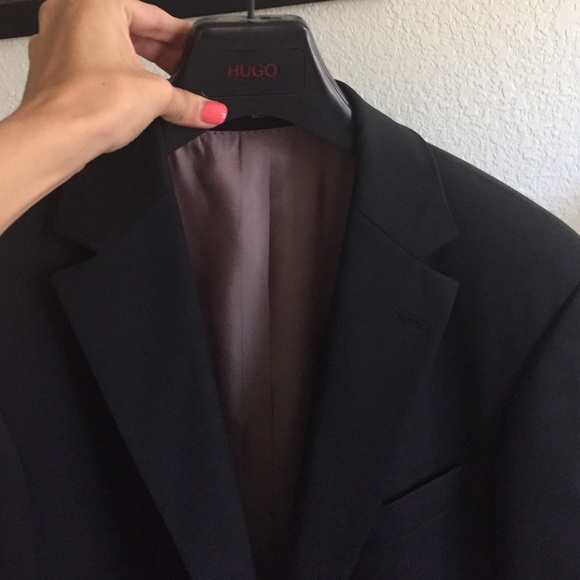 Men's Hugo Boss Suit Jacket Black - Picture 4 of 4