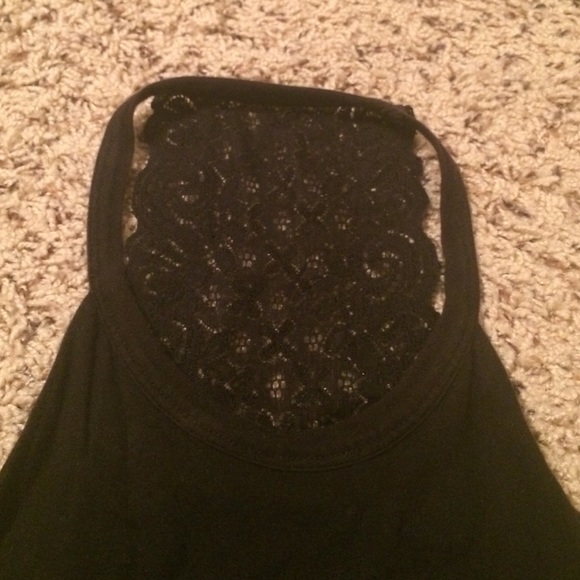 ‼DONATED‼️Victoria's Secret black halter w lace - Picture 3 of 4