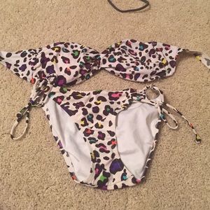 Cheetah Victoria's Secret bathing suit