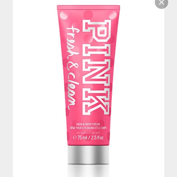 Pink Fresh and Clean lotion