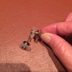 Authentic Thomas Mann post earrings