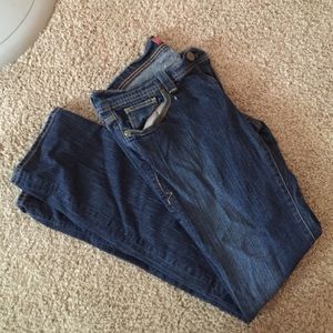 Dark wash jeans