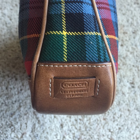 Vintage Plaid Coach purse