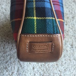 Vintage Plaid Coach purse