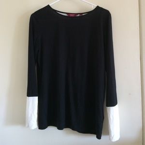 Ted Baker black long sleeve size 2