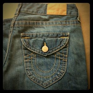 True Religion Women's Straight-leg Jeans