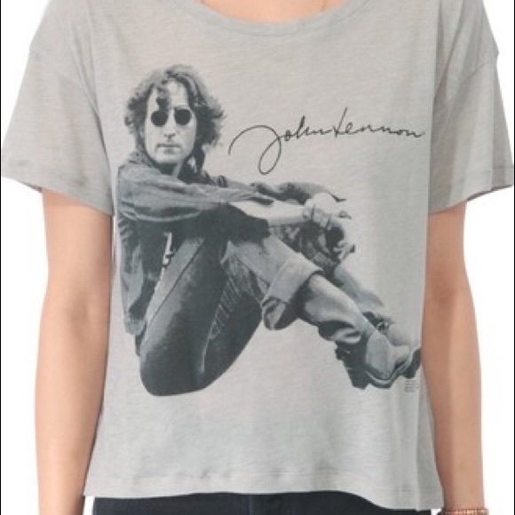 John Lennon High-Low shirt