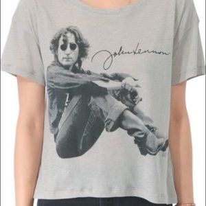 John Lennon High-Low shirt