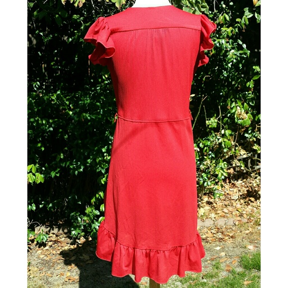 ๐VINTAGE HPร2๐ Sexy Red Dress - Picture 2 of 4