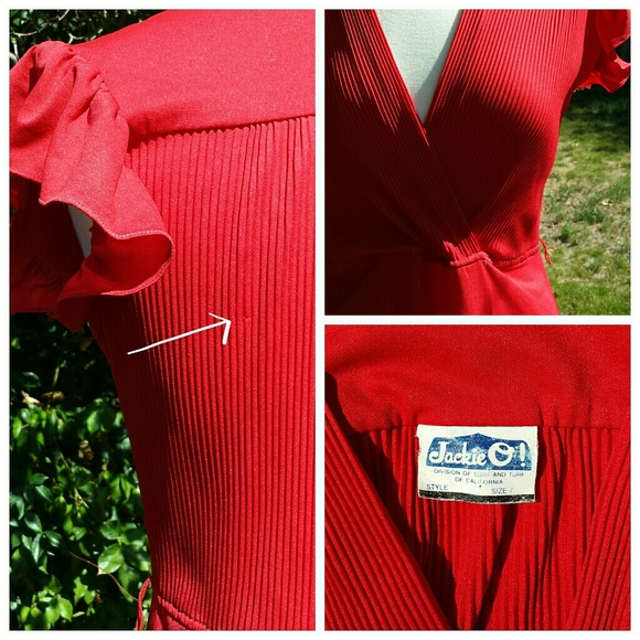 ๐VINTAGE HPร2๐ Sexy Red Dress - Picture 4 of 4