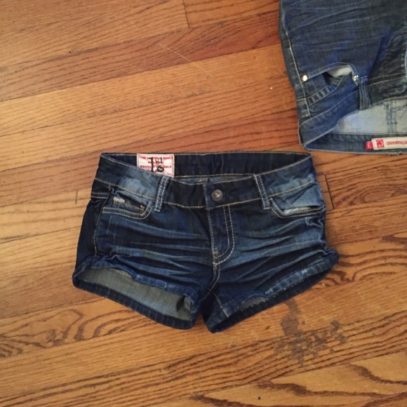 Denim shorts size 1
