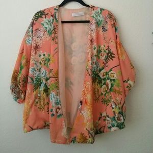 Zara floral kimono