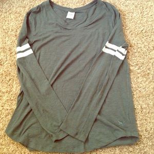 VS pink football tee