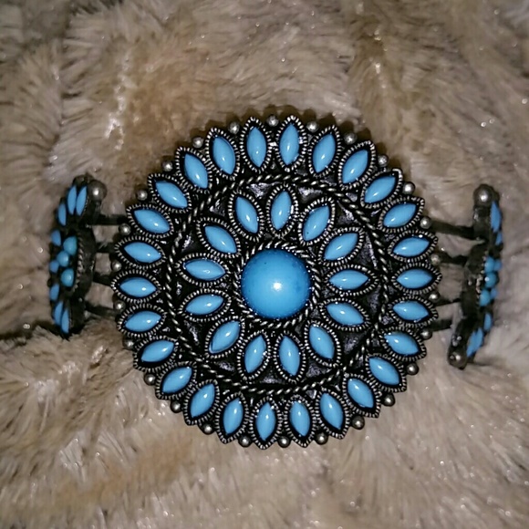 Turquoise Silver Bracelet